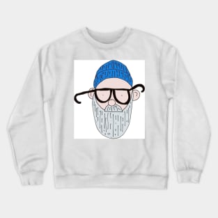 Bit of a Hipster Crewneck Sweatshirt